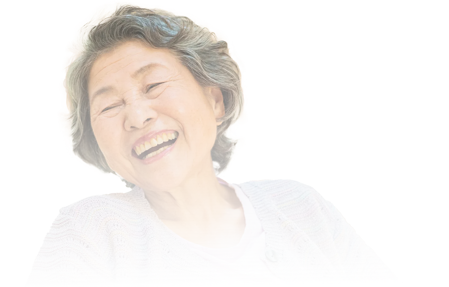 笑顔の入居者のイメージ写真